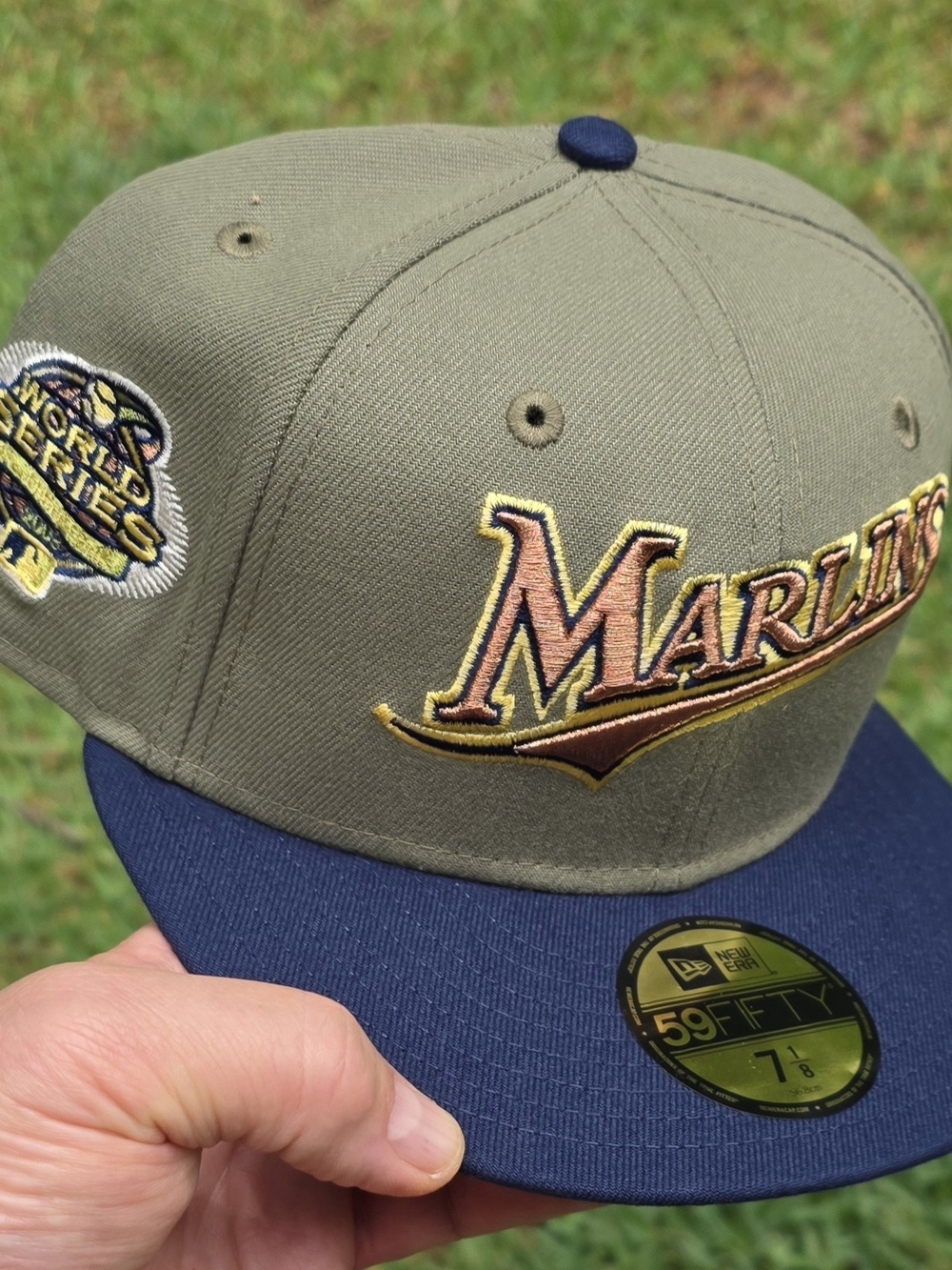 MIAMI MARLINS|New Era 59FIFTY 2003 World Series Cooperstown MLB Fitted Hat 7 1/8
